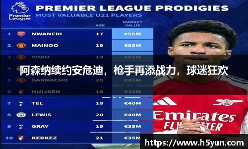 阿森纳续约安危迪，枪手再添战力，球迷狂欢