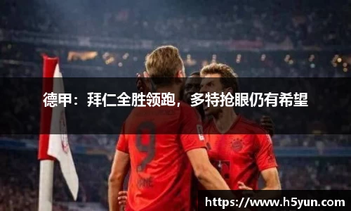 德甲：拜仁全胜领跑，多特抢眼仍有希望